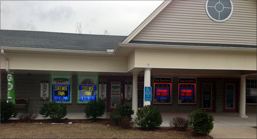 Inside Statewide Pawn Salem CT